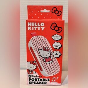 Hello Kitty Bluetooth Portable Speaker Brand New Sealed